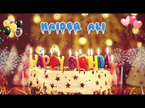 HAIDER ALI Birthday Song – Happy Birthday Haider Ali