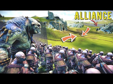 Alliance Of Humans vs Orc Horde - UEBS 2