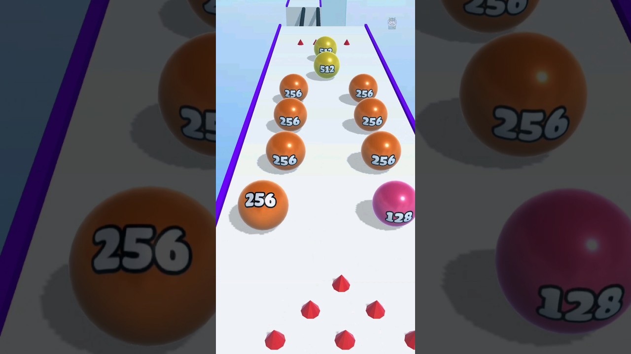 Balls Merge 2048 #2 #shorts #games