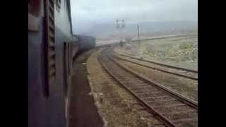 preview picture of video 'Pakistan Railways, Jaffar Express, Departure from Abe Gum.mp4'