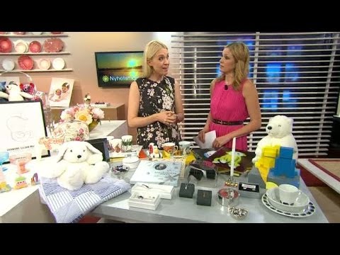 Emilia de Poret tipsar om fina och smarta dop-presenter - Nyhetsmorgon (TV4)