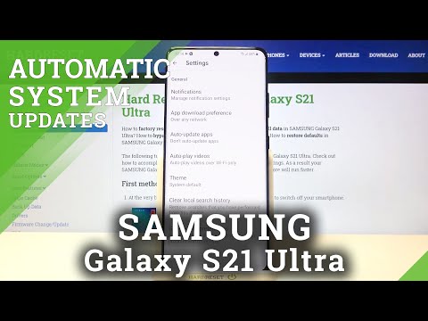 How to Stop Auto Updates SAMSUNG Galaxy S21 Ultra Applications using Play Store