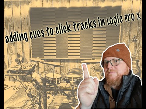 Adding Cues (Guides) to a Click Track in Logic Pro X