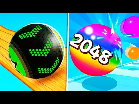 Going Balls vs Blast Run 2048 - Number Balls Fun Race