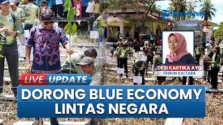 Pemprov Kaltara dan Sabah Gelar Penanaman Mangrove di Nunukan, Dorong Blue Economy