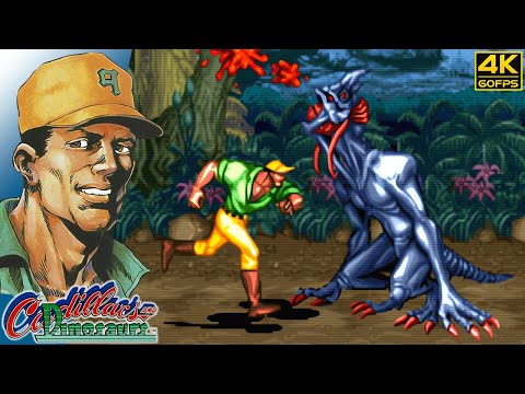 Cadillacs and Dinosaurs Mustapha Longplay (Arcade) [4K/60FPS]