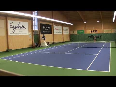 Clara Tauson (DEN) vs Fanny Östlund (SWE),  semifinale - Djursholm Ladies 28-10-2017