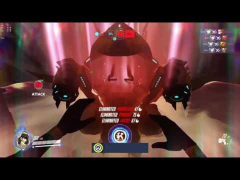 D.Va ultimate falling from sky!