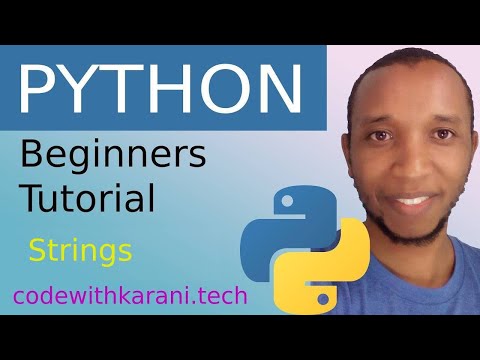 Python For Beginners Tutorial Five5 Strings