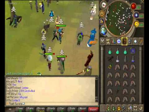 Runescape pure pking Vid #1 high risk worlds