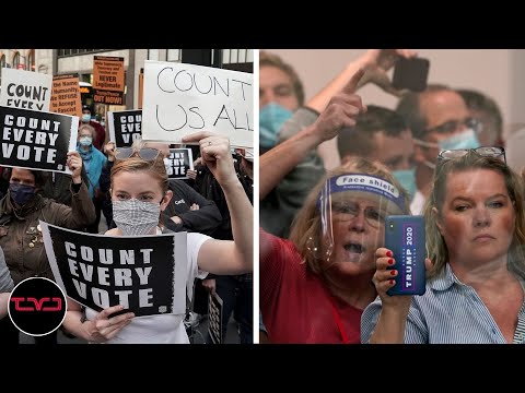 Manifestações pró-Biden pedem apuração total de votos; ato pró-Trump defende paralisação na contagem