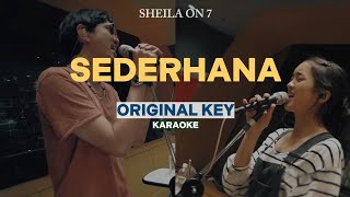 Download lagu [KARAOKE] Sheila on 7 - Sederhana (LIVE VERSION) mp3