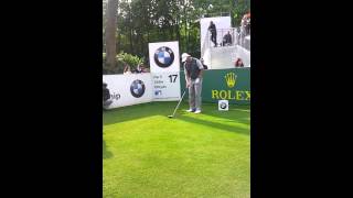 Ernie els driver wentworth 2014 golf swing