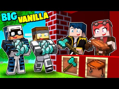 APRO UNA BANCARELLA NEL MERCATO DEGLI YOUTUBERS! - MINECRAFT *BIG VANILLA* Ep.9