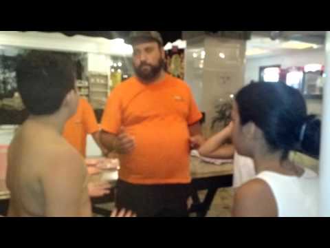 Torta na cara com Gustavo Chumacher