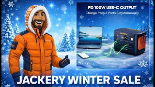 Jackery Solar Generator 1000 V2 - Black Friday & Cyber Monday Sale - Up to 65% Off!