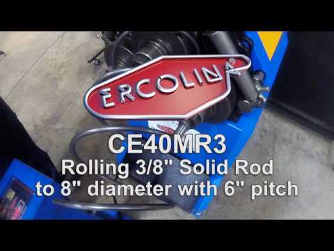 ERCOLINA CE40MR3 Angle Bending Rolls | Demmler Machinery Inc. (2)