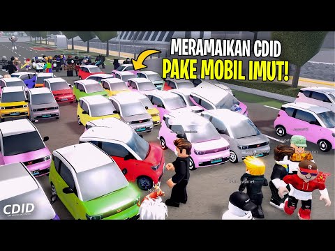 Meramaikan CDID dengan Pasukan Mobil Kecil - Car Driving Indonesia (Roblox)