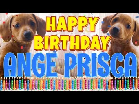 Happy Birthday Ange Prisca! ( Funny Talking Dogs ) What Is Free On My Birthday