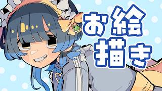 【#イラスト 】先月の出席率一位特典のイラスト描く作業う配信【配信出席率1位にイラスト描きます月間】
