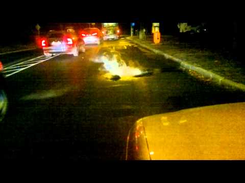 BKV 2011.11.28 18.45 22-es busz Szépjuhászné megálló, üzemi hőfokot elértük!