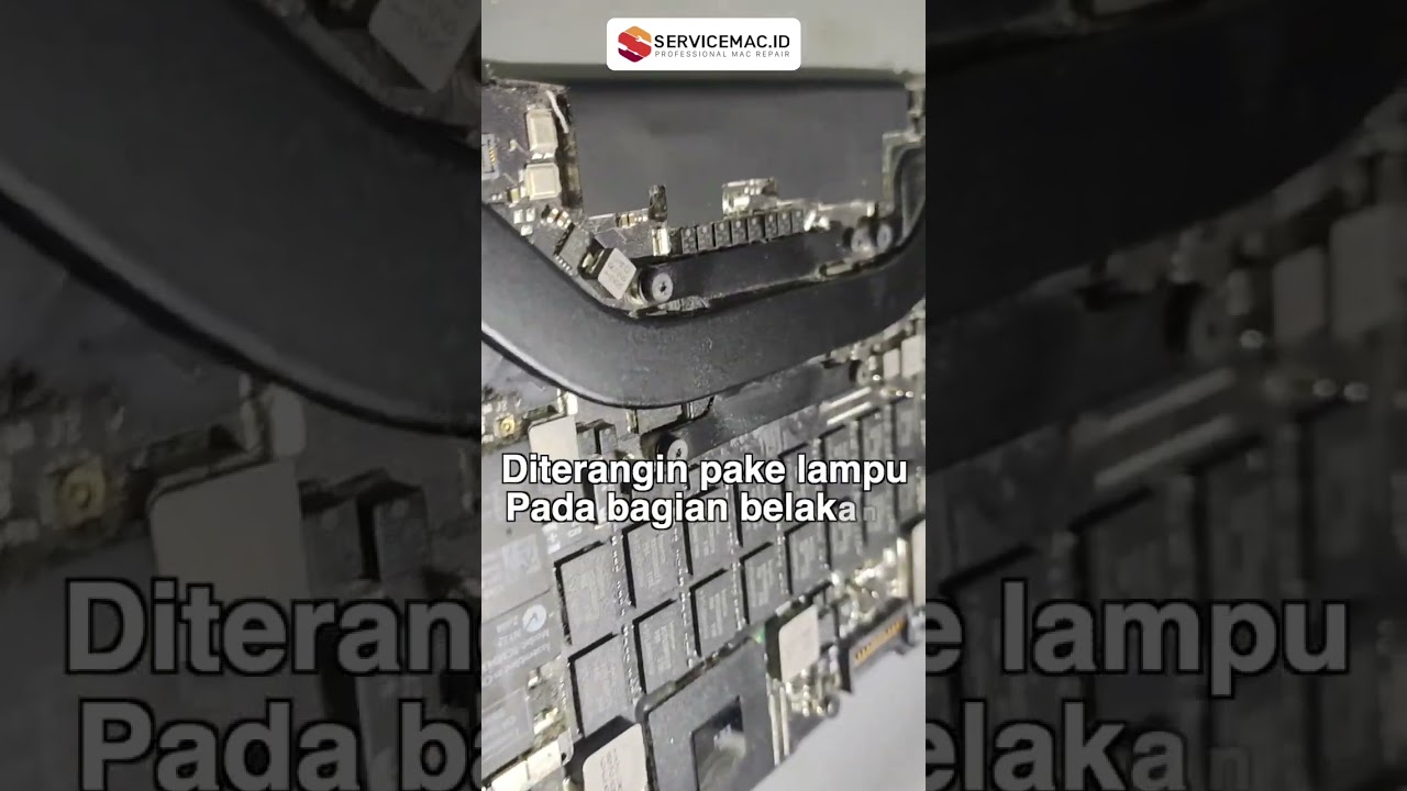 LCD MACBOOK GELAP TAPI NYALA?? Service LCD Macbook Tanpa Ganti LCD  #servicemacbook #lcdmacbook