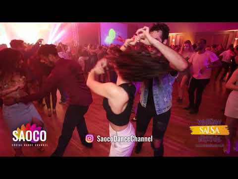 Bircan Tulga and Shafagh DaFa Salsa Dancing at El Sol Warsaw Salsa Festival, Friday 09.11.2018