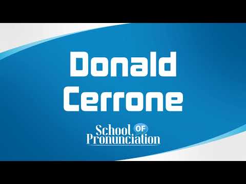 Learn How To Pronounce Donald Cerrone