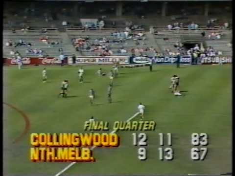 1986 V.F.L U/19's Grand Final Collingwood Vs Nth Melbourne