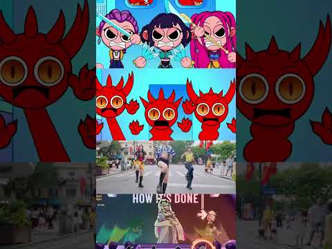 FNF How it's Done SPRUNKI but Real Life vs CHRISTMAS Saja Boys 4 - KPop Demon Hunters