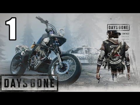 DAYS GONE Walkthrough Gameplay - PART 1  Intro (PS4 PRO) -  NO Commentary