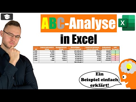 ABC-Analyse in Excel erstellen und berechnen einfach erklärt