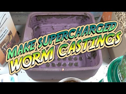 SUPERCHARGE Your Worm Castings! Get the BEST Worm Castings.