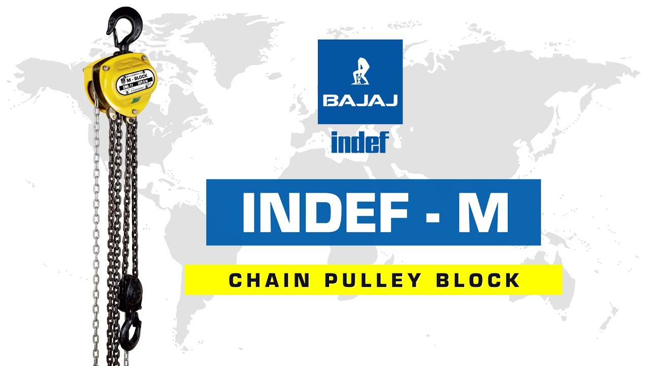 INDEF M Chain Pulley Block