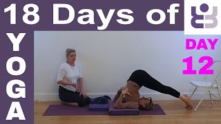 18 Days of Yoga - DAY 12. Beginners Iyengar Yoga