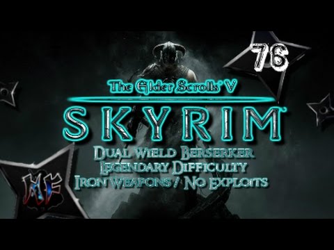 Skyrim | "Elder Scrolls" | Legendary Difficulty PS3 Gameplay. Playthrough Part 76
