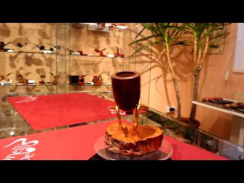 Pipa radica e corno genovesina anno 1920 - www.paronellipipe.it