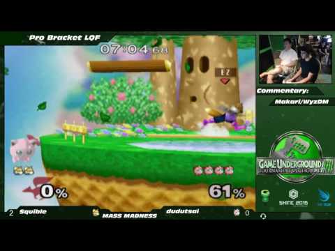 Mass Madness 10 SSBM - squible (Fox) vs. dudutsai (Jigglypuff) - Melee LQF