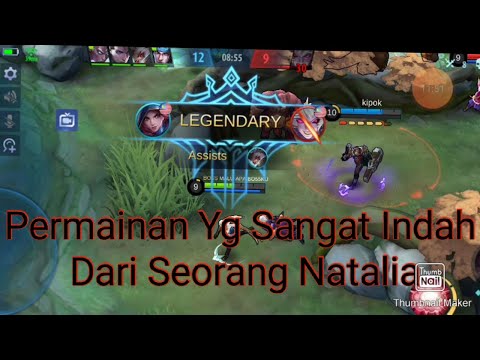 PERMAINAN YANG SANGAT OP DARI SEORANG NATALIA MOBILE LEGENDS