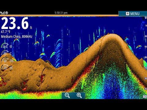 How to Overlay Sonar with Downscan - SIMRAD Evo2 Tips- Mike Smedley