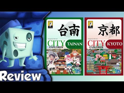 City Explorer: Kyoto & Tainan Review - with Tom Vasel