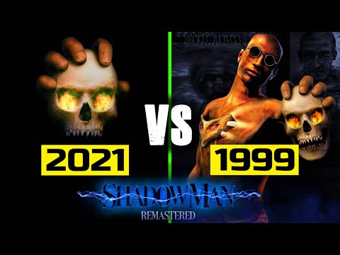 Shadow Man: Remastered VS Original - GRAPHICS COMPARISON & REVIEW