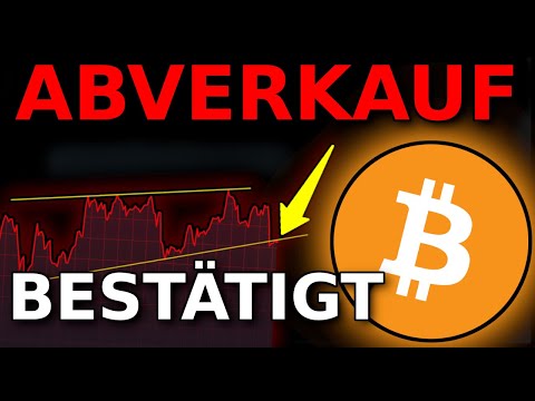Bitcoin: weiter fallende Kurse - die Bewegung hat erst begonnen!