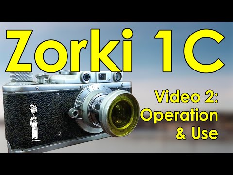 KMZ Zorki 1 C Video Manual 2: Change Lenses, Load Film, Take a Photo, Use, and Operation