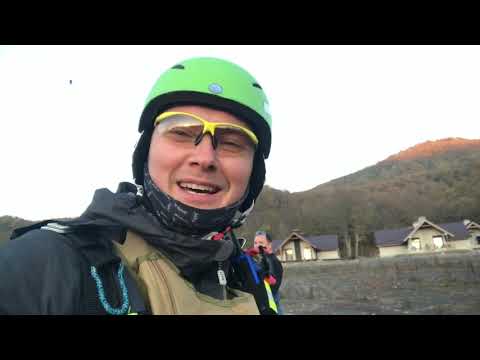 Полёты на парапланах гора Семашхо и Шаумянкий перевал