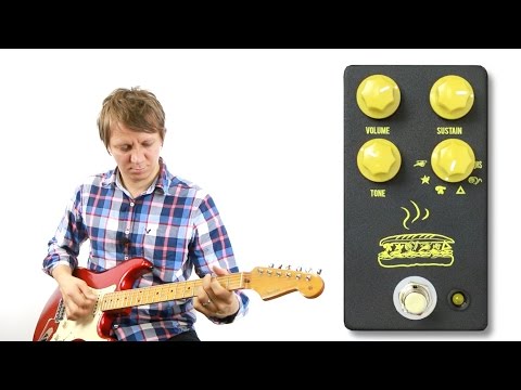 JHS Muffuletta 6-Mode Fuzz Pedal - Army Green image 4