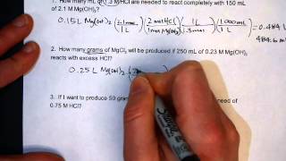 Solving Solution Stoichiometry Problems