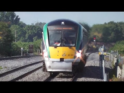 IE 22000 Class ICR Train number 22332 - Hazelhatch & Celbridge Station