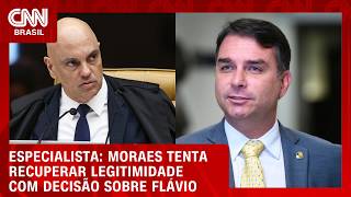 Vídeo: Moraes tenta recuperar legitimidade com decisão sobre Flávio, diz especialista | WW