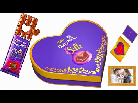 Cadbury Dairy Milk Silk Heart Shaped Valentine Gift Pack